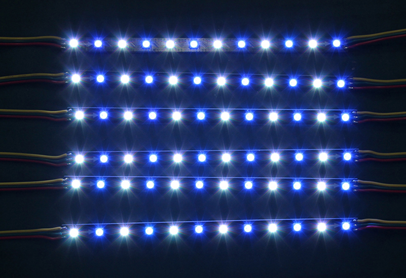 12pcs WS2812B addressable rigid bar
