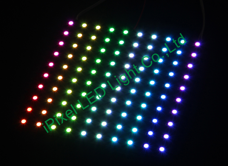 WS2812B DC5v 10*10 leds rigid matrix